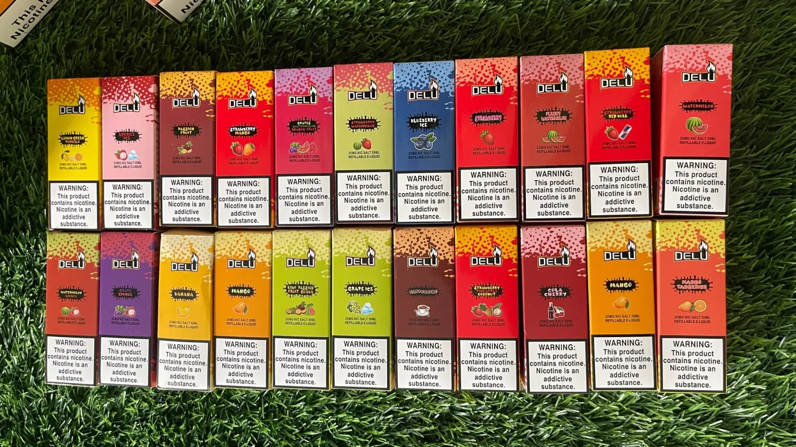 DELU Nic Salt E-Liquid 30ml 25mg product image 2