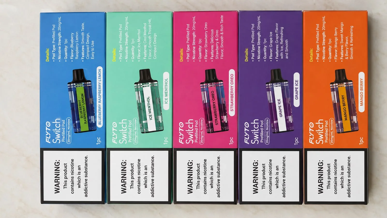 Flyto Switch Prefilled Pod product image 2
