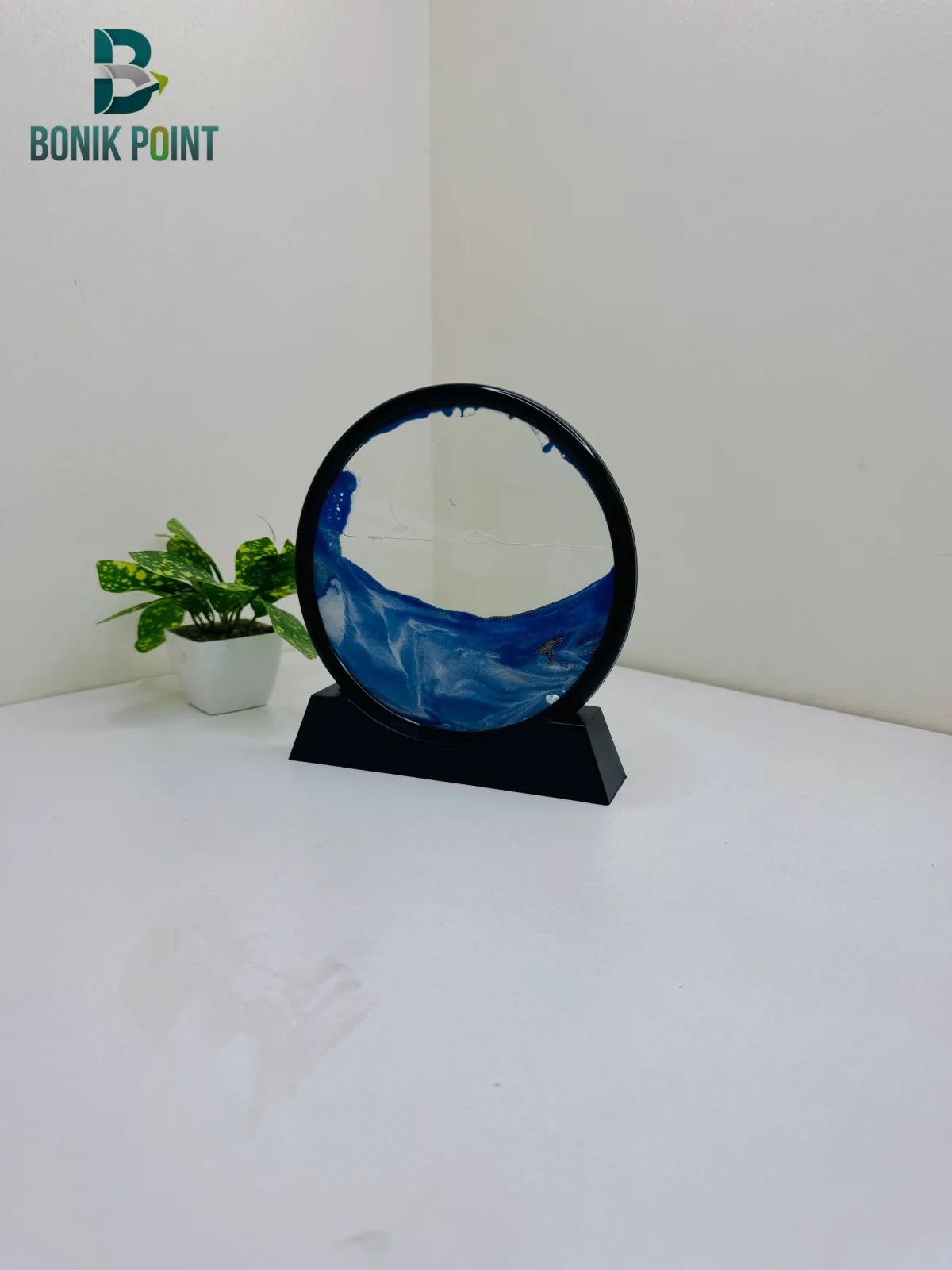 Creative 3D Moving Sand Art Hourglass Flowing Quicksand, Deep Sea, Sandscape Mountain Painting Office Home Decor Gift product image 2