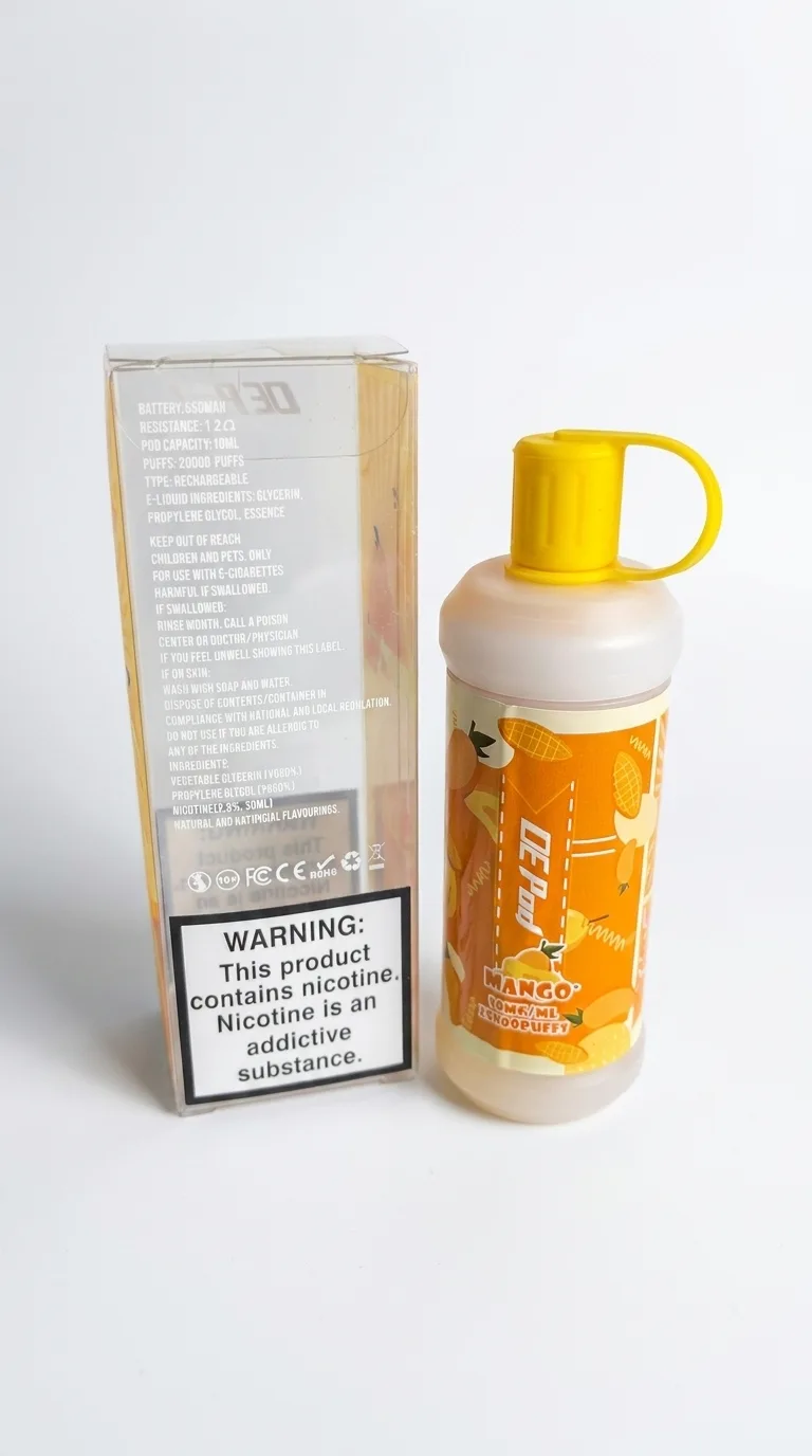 DE Pod Mango Disposable Vape 20000 Puffs product image 2