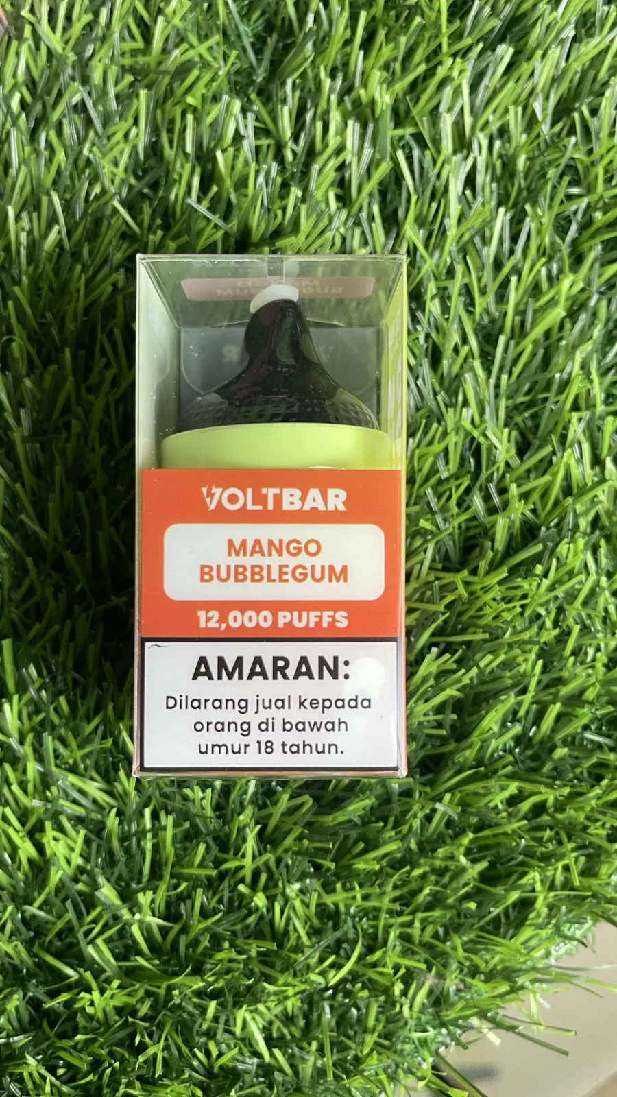VOLT BAR Mango Bubblegum 12,000 Puffs Disposable Vape product image 2