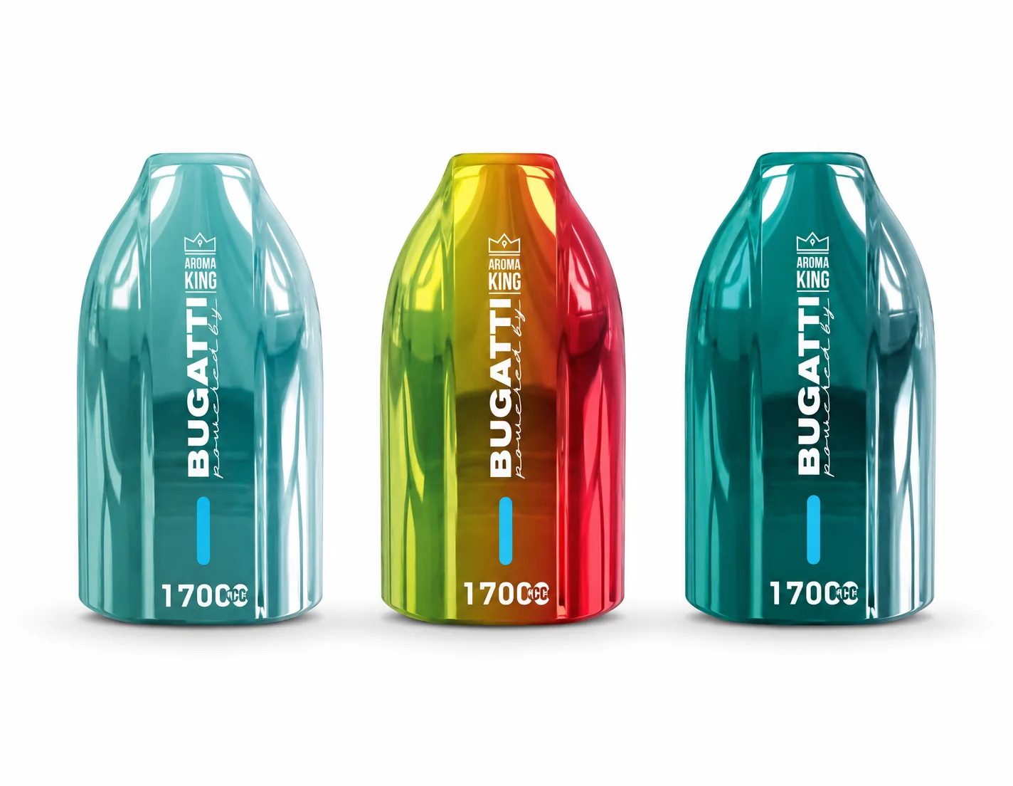Aroma King Bugatti Spaceship 17000 Puffs Disposable Vape – Cool Mint, Menthol & Raspberry Kiwi